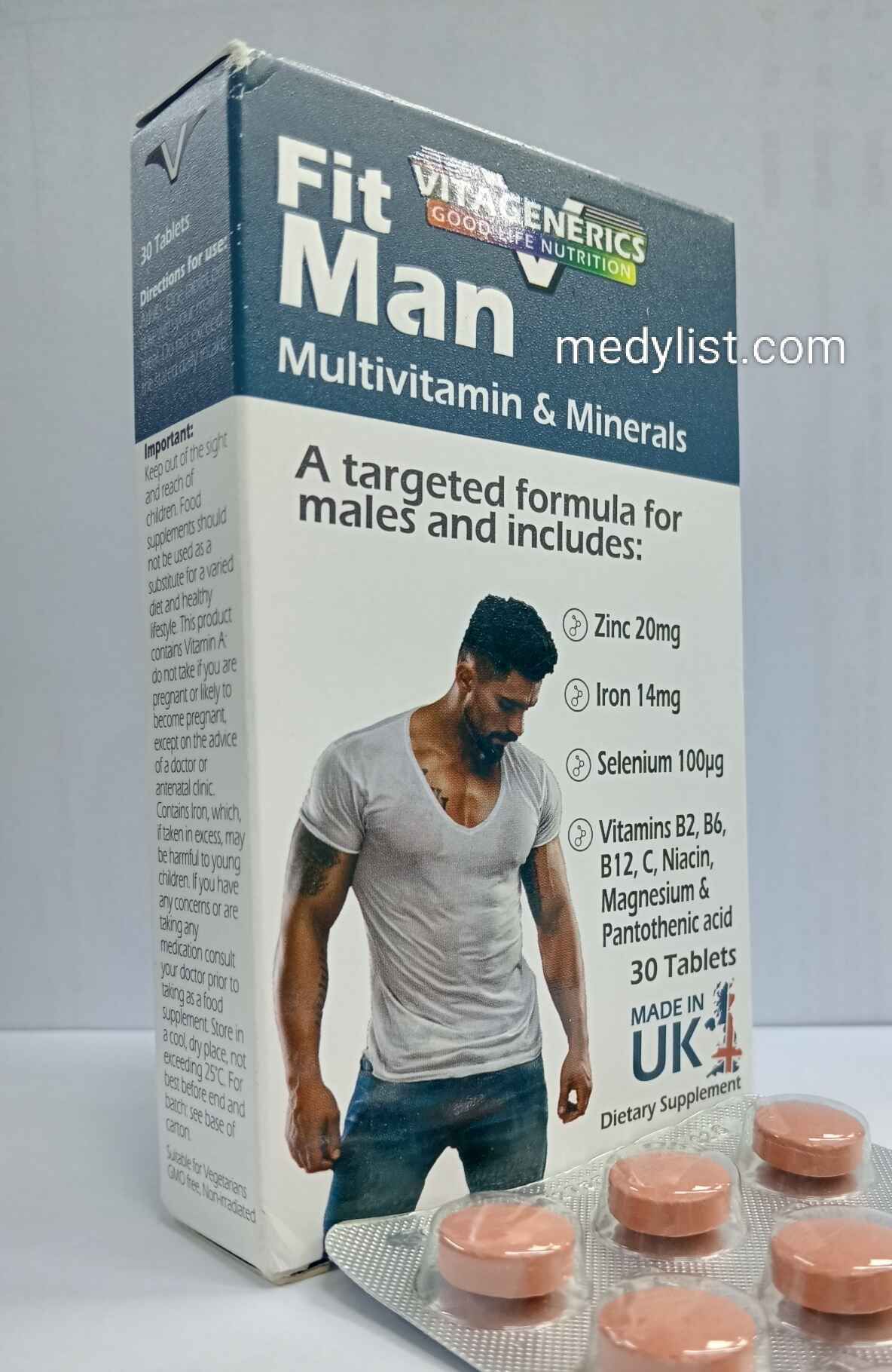FitMan Multivitamins and Multi minerals tablets