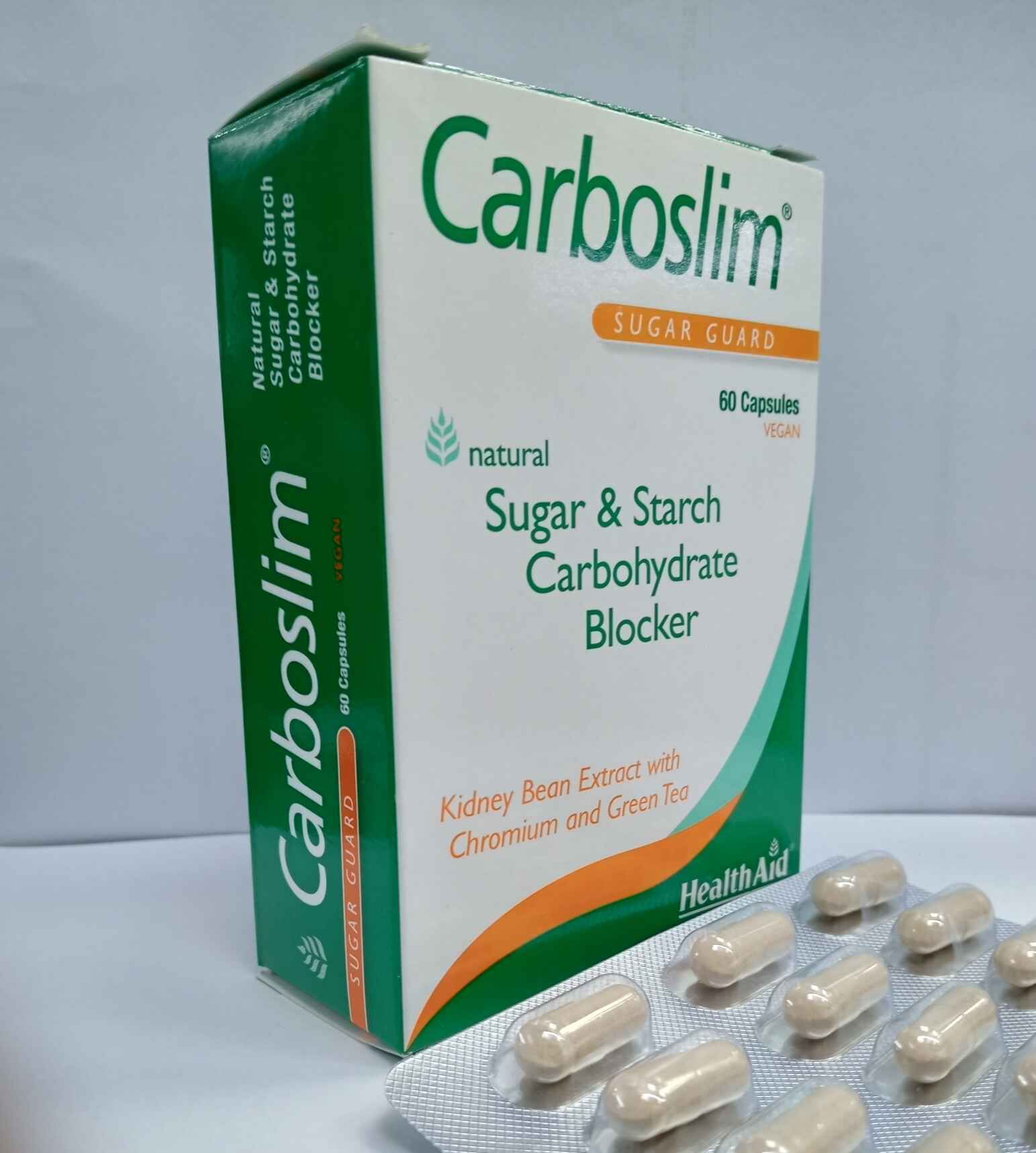 Carboslim capsules for weight loss and slimming 