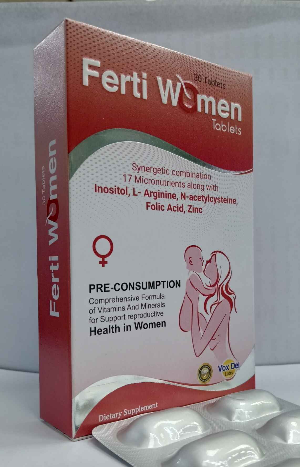 Ferti Women tablets (Vitamins and minerals to support reproductive health in women)