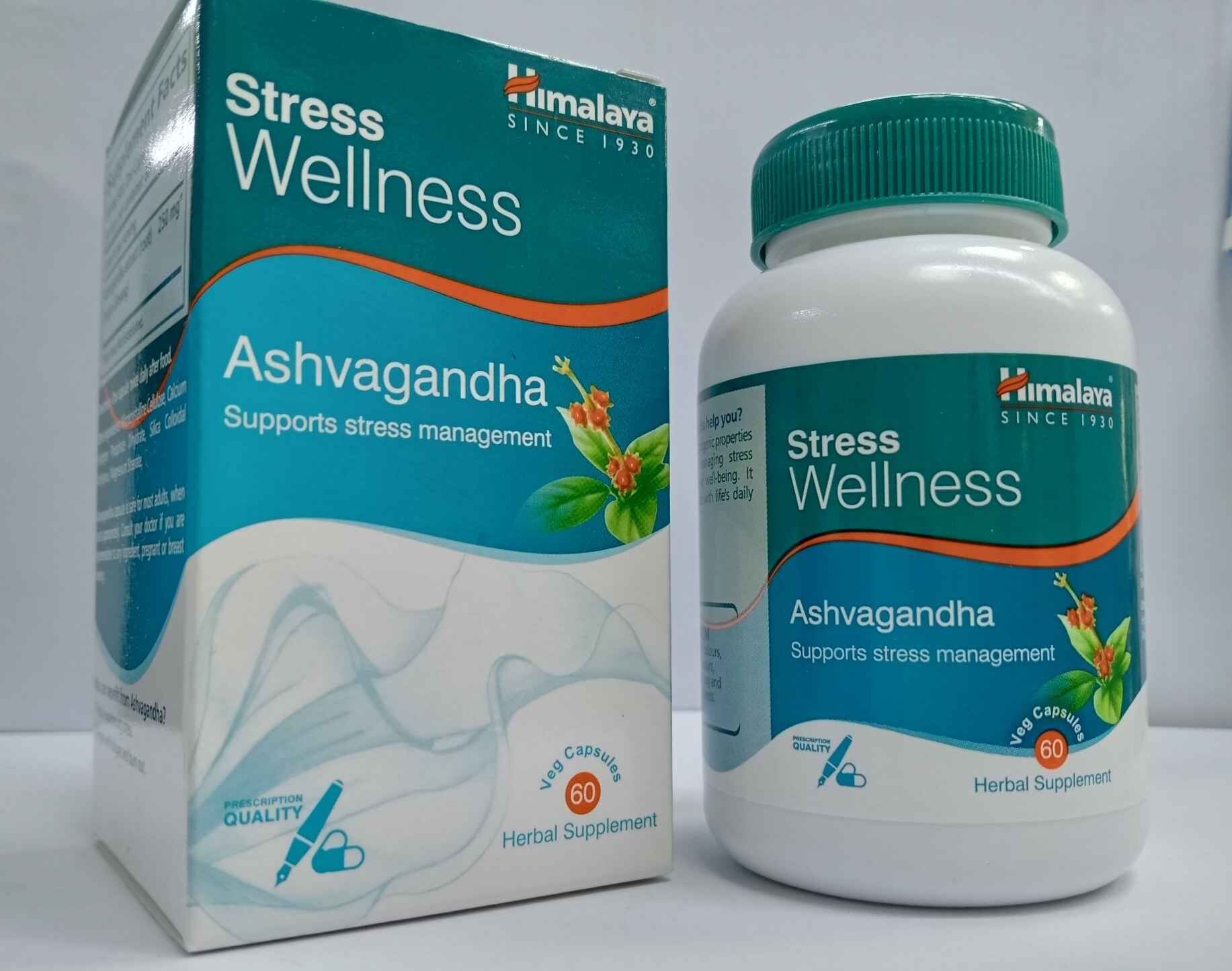 Himalaya Ashwagandha Capsules for Stress wellness