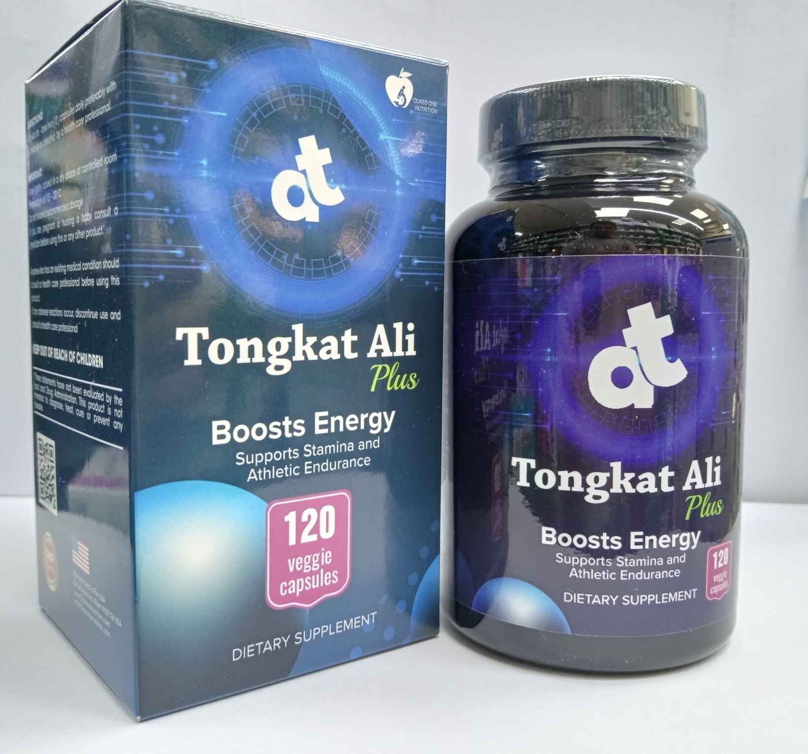 AT Tongkat ali Plus capsules ( Dietary supplements to Boost energy, supports stamina and Athletic endurance)

