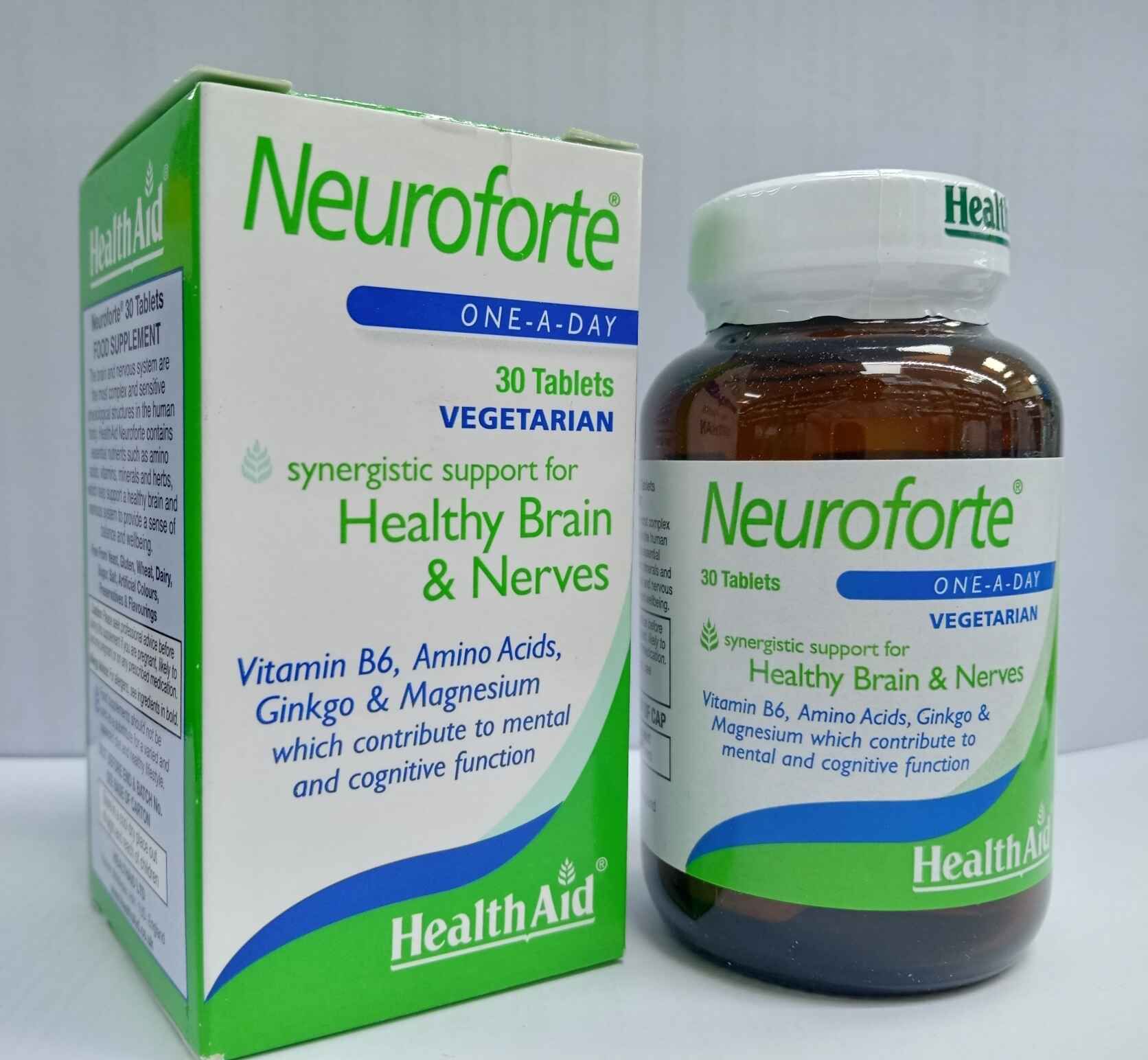 HealthAid Neuroforte Tablets Synergistic support for Healthy brain and nerves