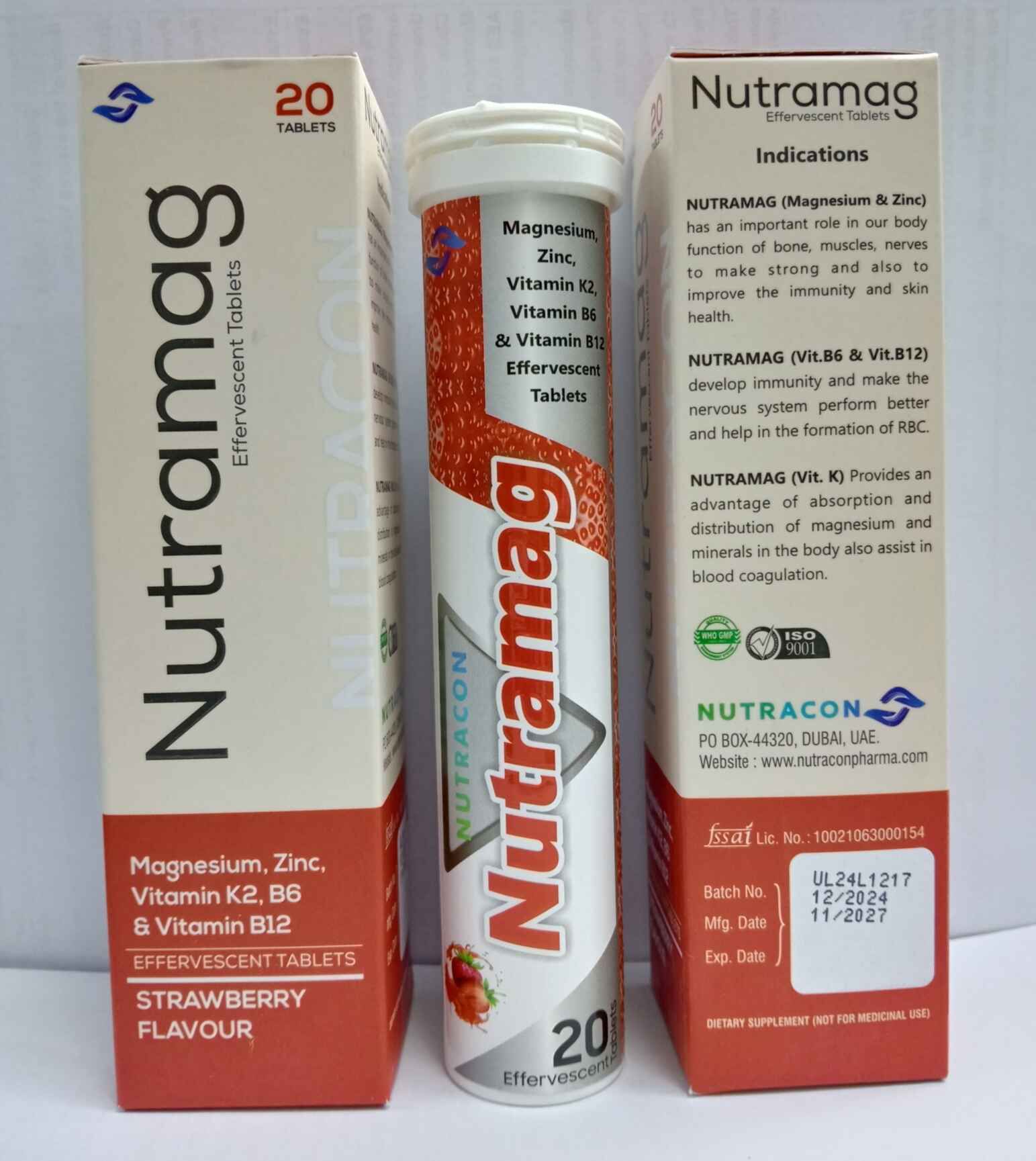 Multicon Nutramag effervascent tablets