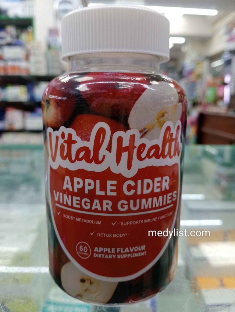 Vital Health Apple Cider Vinegar gummies for weight management