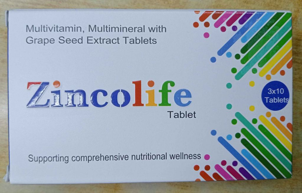 Zincolife tablets