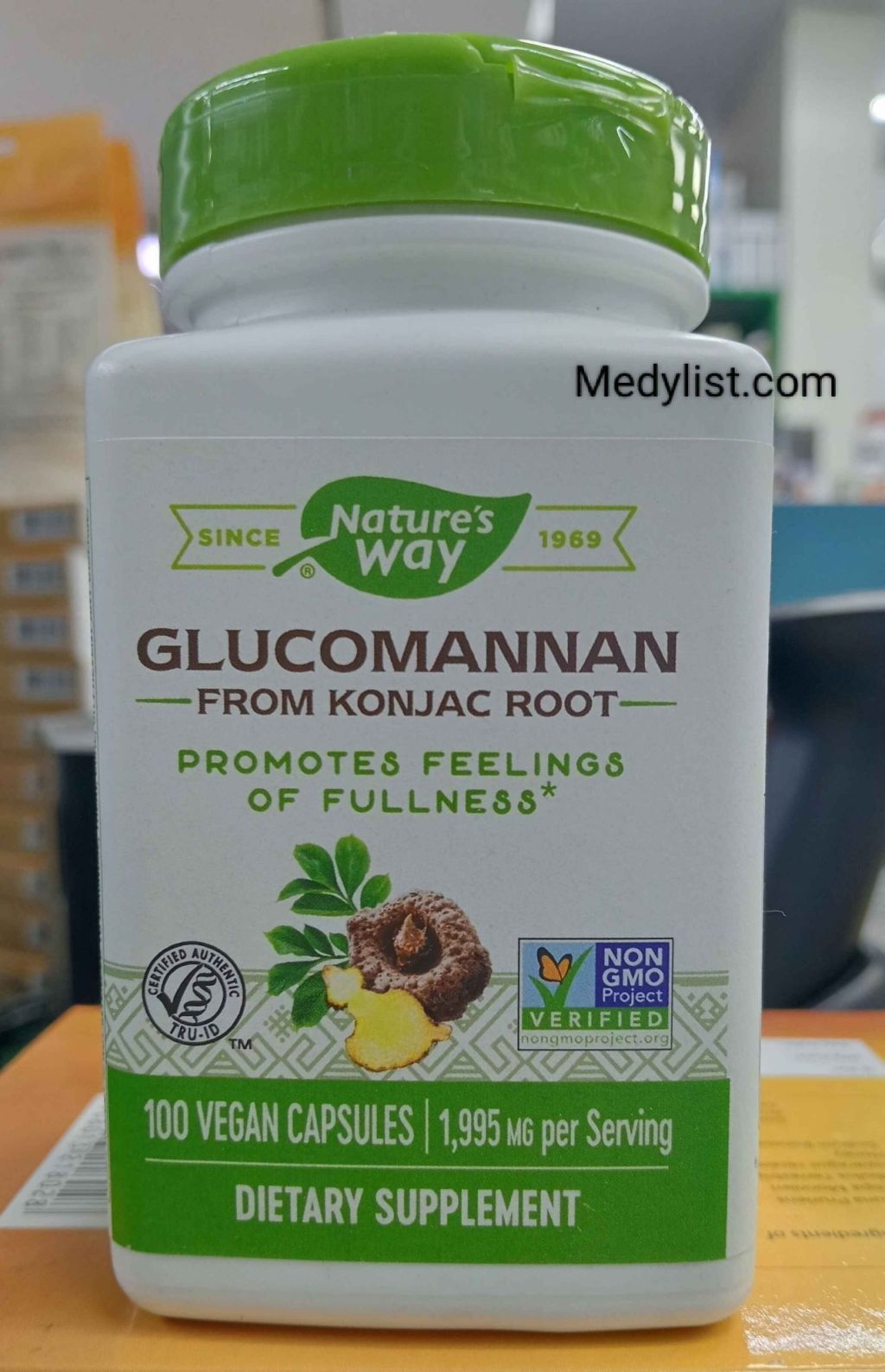 NaturesWay Glucomannan Capsules for healthy weight&nbsp;management