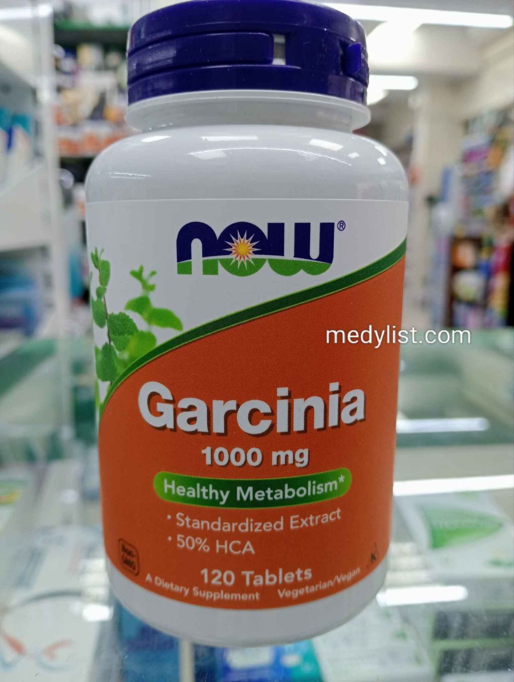 Now Garcinia 1000 mg tablets for healthy metabolism and weight&nbsp;management