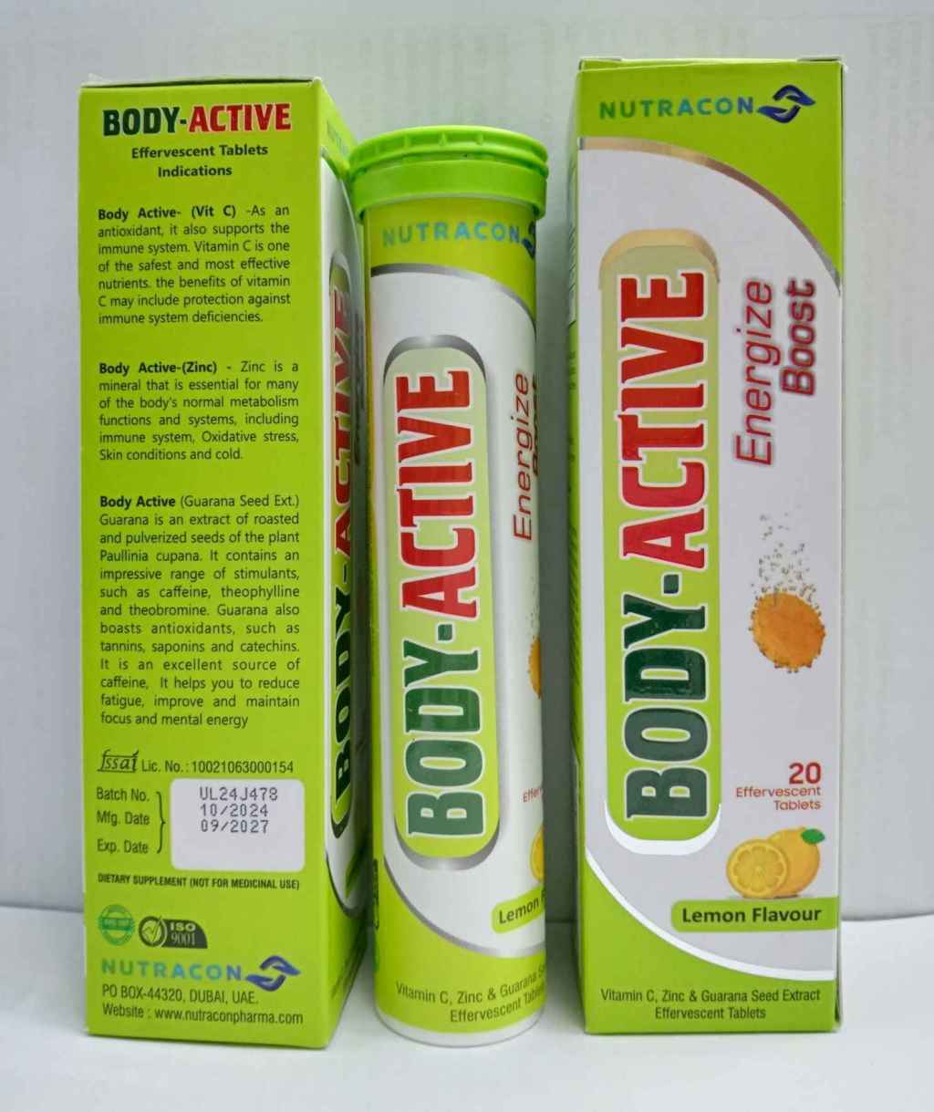 Multicon Body Active Energize Boost Effervascent&nbsp;tablets