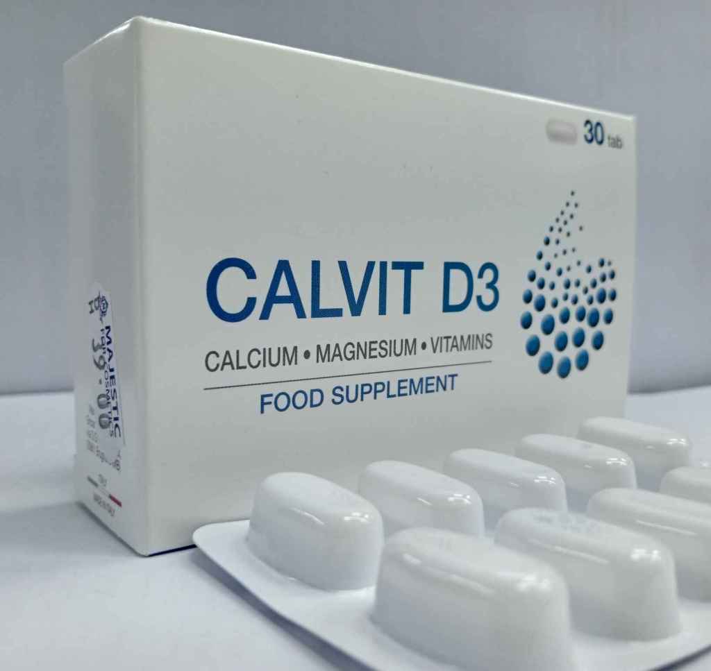 CALVIT D3 Tablets is a food supplement of calcium, magnesium and vitamins. Support general health and&nbsp;vitality.