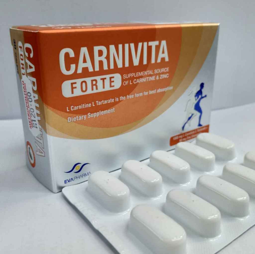 CARNIVITA FORTE TABLETS for energy and metabolism, endurance and performance, fertility and reproduction, and also to improve&nbsp;immunity.