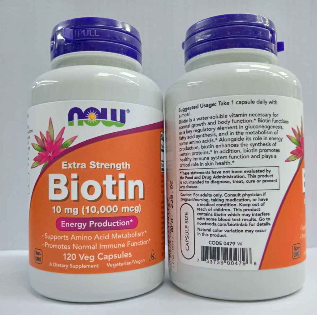 Benefits of Now Biotin 10000 mcg&nbsp;Capsules