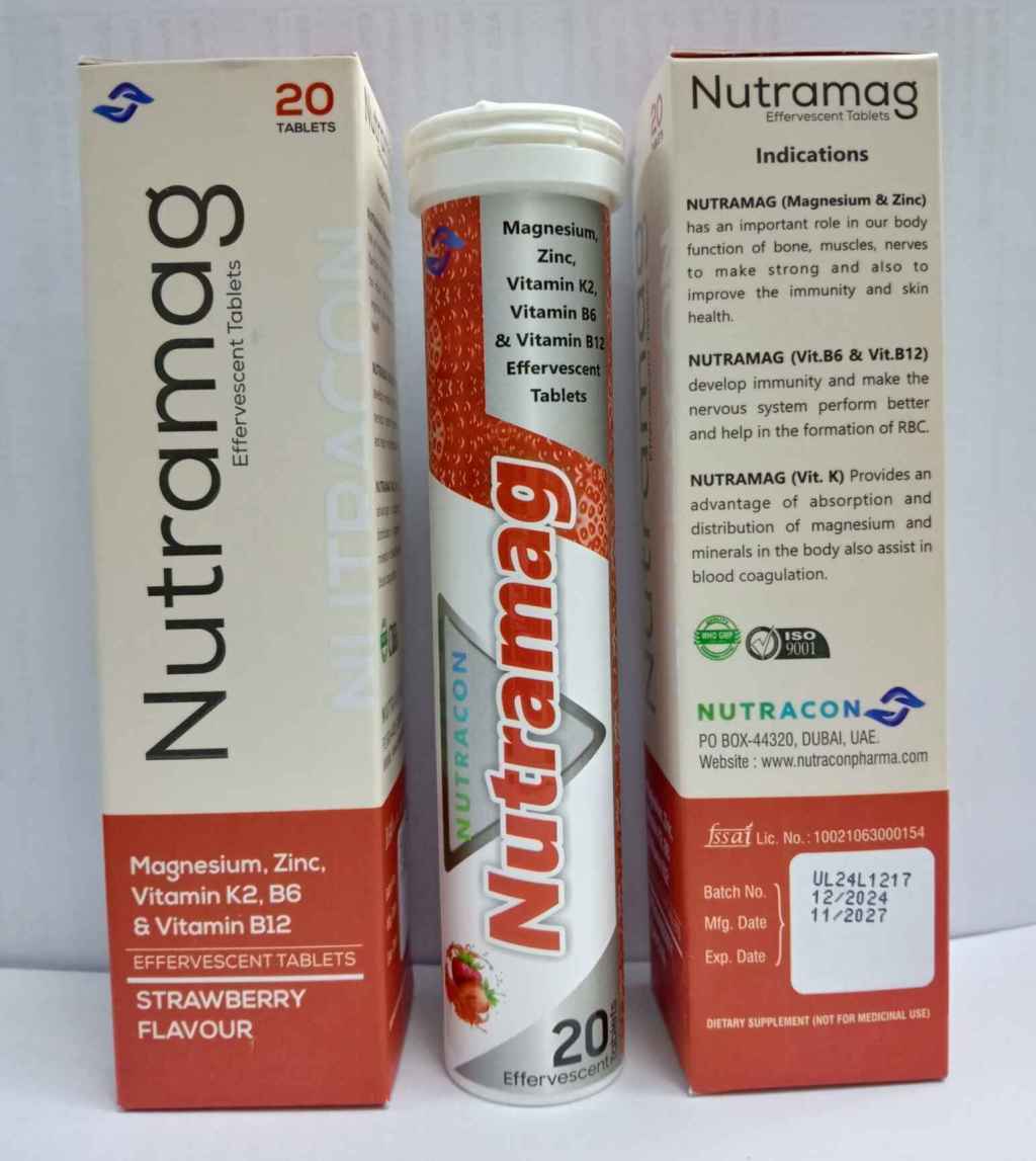 Multicon Nutramag effervascent&nbsp;tablets