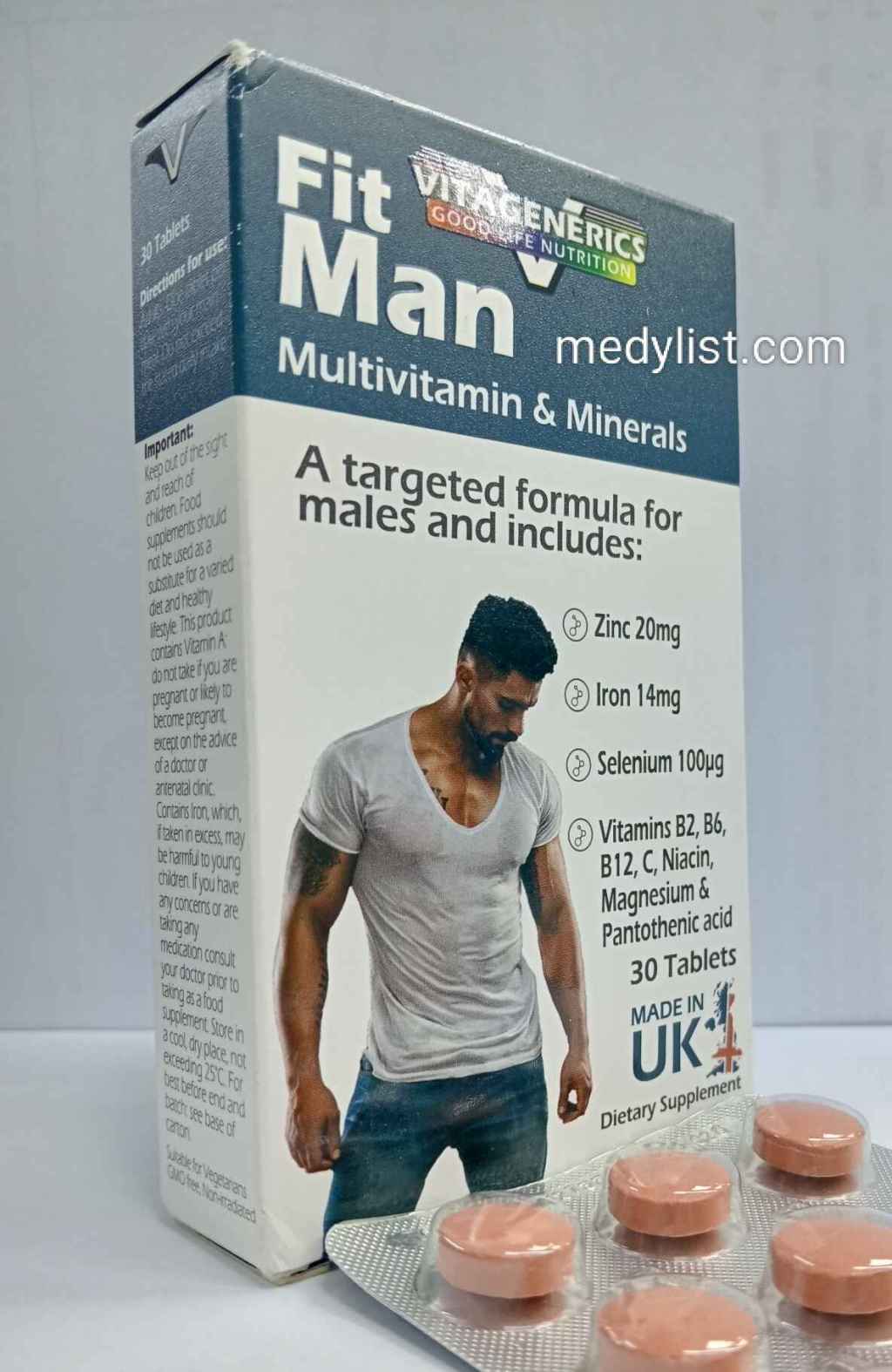 FitMan Multivitamins and Multi minerals&nbsp;tablets